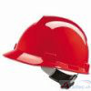 MSA V-GARD casque rouge /Fas-Trac III